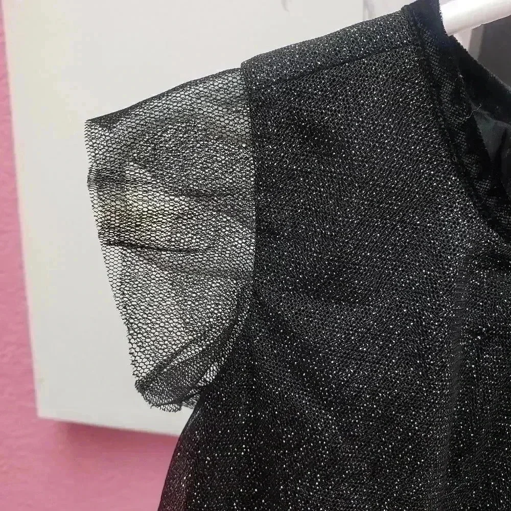 Baby GAP Black Shimmery Dress